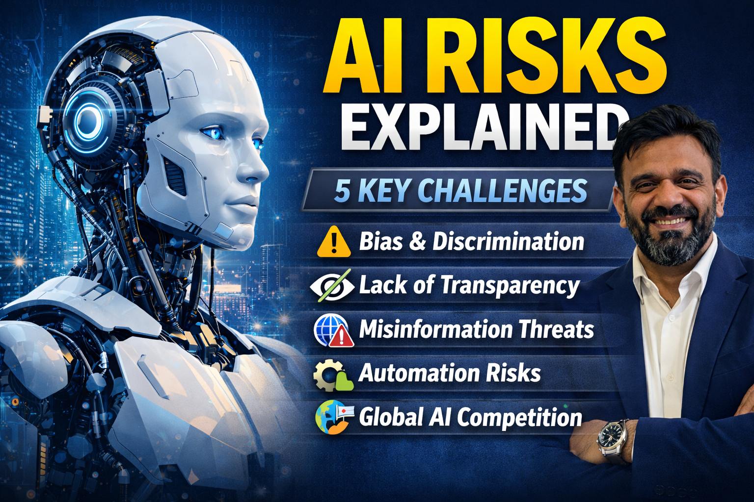 The Risks and Challenges of Artificial Intelligence – 5 Key Issues
