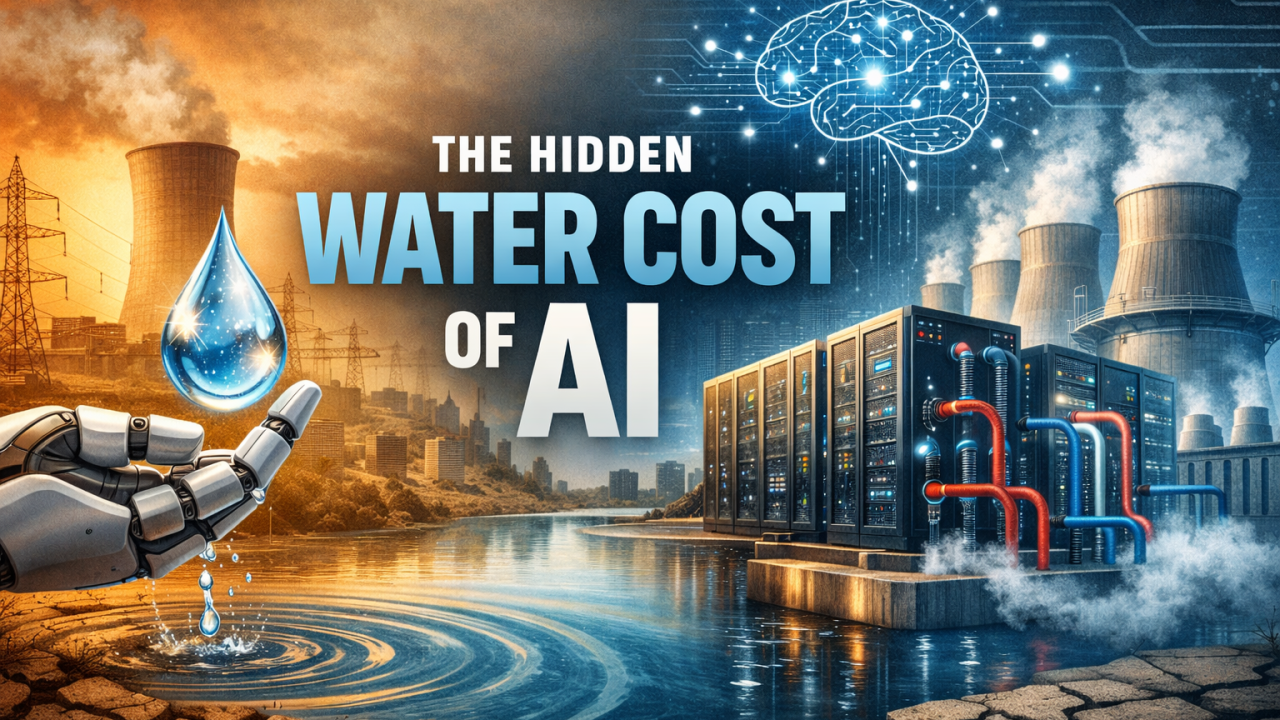 How Much Water Does ChatGPT Really Use? Can AI Become Water Neutral by 2030?